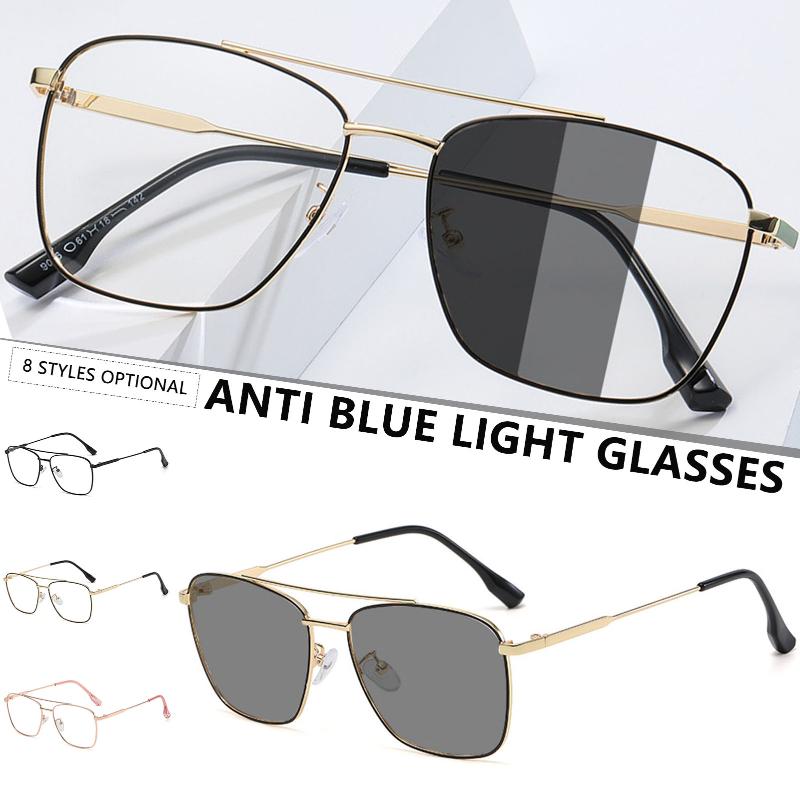 

Sunglasses Blue Light Blocking Glasses Pochromic Anti-Eye Strain Fashion Frame For Women Men Computer Gaming LySunglasses SunglassesSunglass