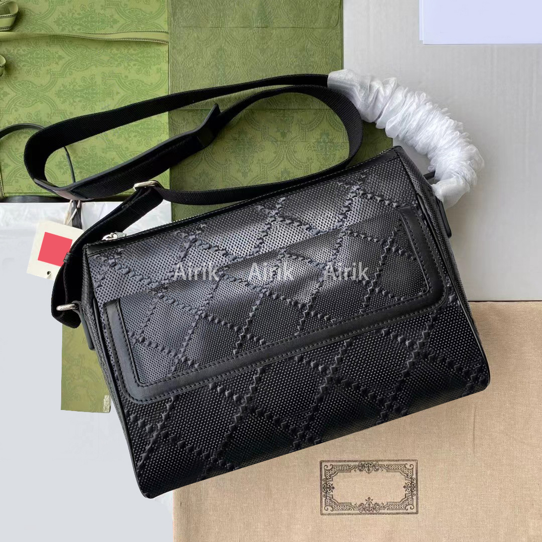 

Fashion Shoulder Bags airik New Fashion Luxury Wallet Handbag Women's Designer Leather Crossbody Shoulder Bag 658656 size 29*22*9.5, White