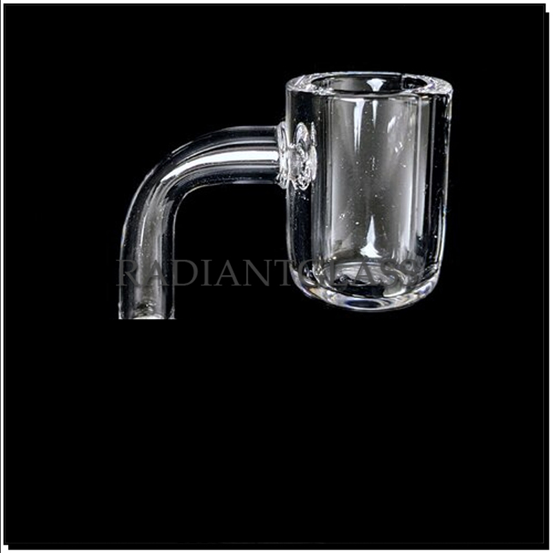 

4mm Thick Quartz Banger Accessories Domeless Quartz Nail Flat top QuartzBanger 10mm 14mm 18mm male female for Glass bongs
