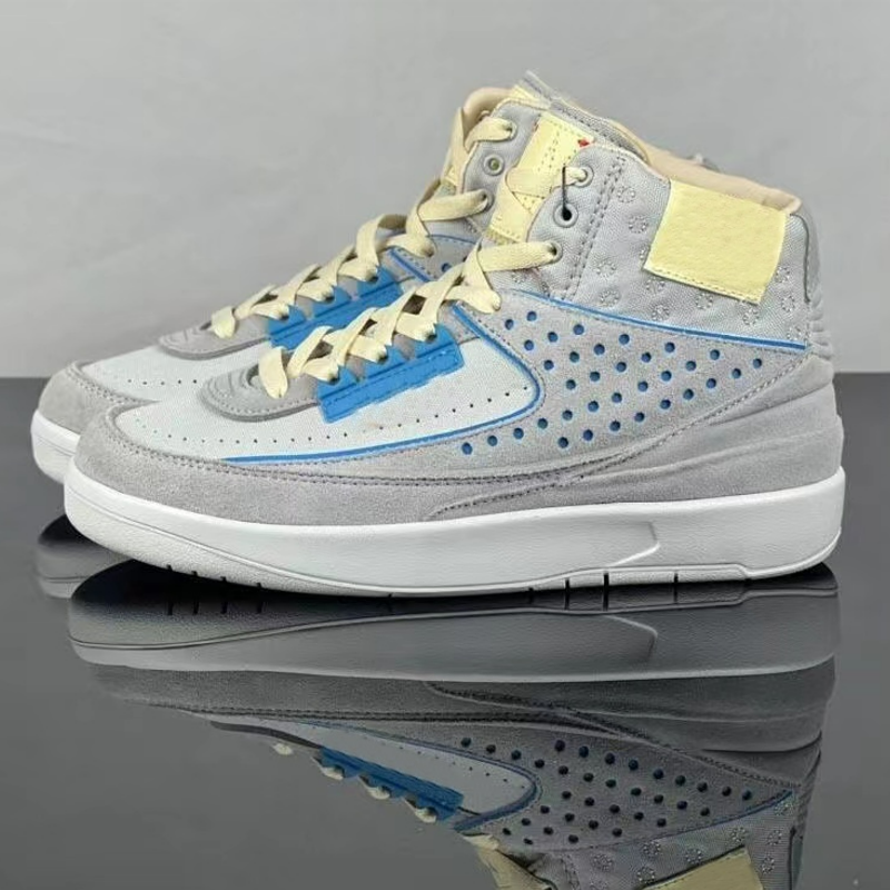 

New Jumpman 2 2s II Un Joint Basketball Shoes Designer Sneakers White Varsity Black Royal Solar Red October Men Luxurys Sports Shoes