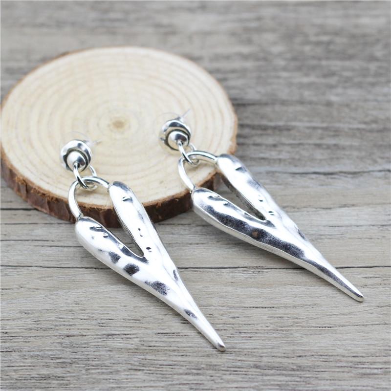

Dangle & Chandelier Anslow Fashion Jewelry Ancient Silver Plated Alien Heart Women Drop Earring For Female Charm LOW0011AEDangle