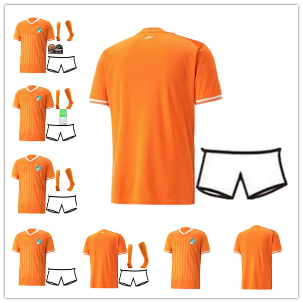 

2022 2023 Cote d Ivoire Soccer Jerseys ivory coast national team home away Gervinho Bony 22 23 football shirts 16-28 kids