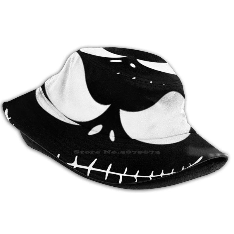 

Berets Flat Top Breathable Bucket Hats Halloween Jack Smile Nightmare Before Christmas Tim Sally Skellington TheBerets BeretsBerets, Unisex