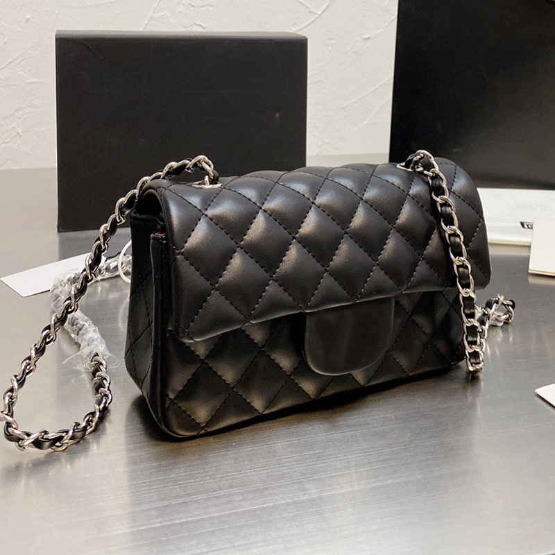 

20C Womens Classic Mini Flap Square Bags Lambskin Quilted Matelasse Chain Crossbody Shoulder Pochette Marmont Fashion Clutch Cosmetic Handba, Customize