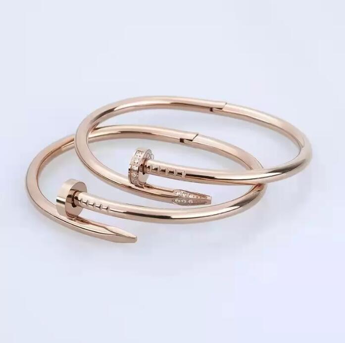 

Carti bangle bracelet designer Bracelet luxury jewelry evil eye Stainless steel gold cuff bracelets plated silver woman man party gift bangles with red velvet bags