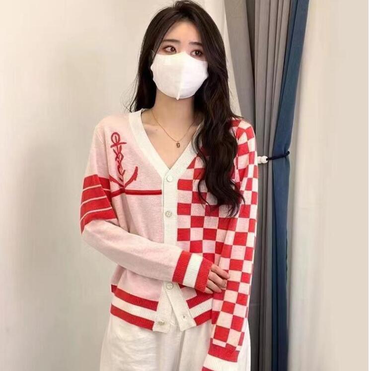 

2022GG Women' Sweaters V-neck Luxury GGity designer high quality NEW Cardigan Sweater Coats jacket, 01