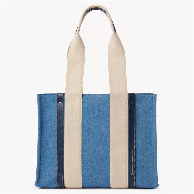 

Classic Denim Blue Woody Tote Womens Luxurys Designers Shoulder Bags Fashion Designer Woody Totes Handbags Purses Crossbody Bag, Extra cost