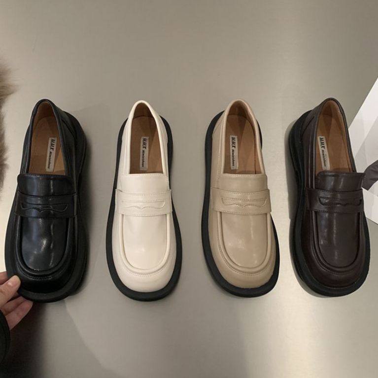 

loafers women Lolita Mary Jane Shoes Girls Japanese School Jk Uniform Accessories College Gothic Platform shoes High Quality, Coffee