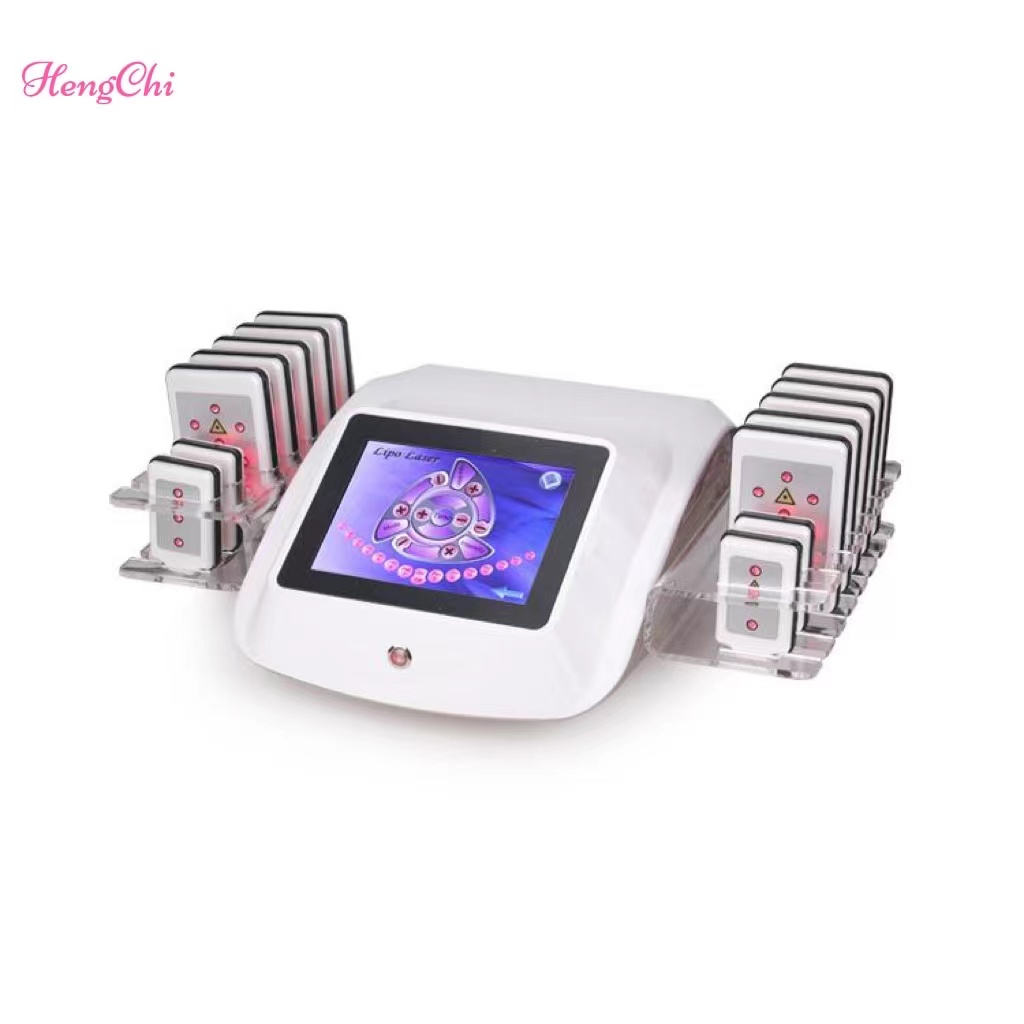 New portable weight loss smart laser machine lipo body slimming /Laser pads slimmig Beauty Equipment device for fat reduce-image-759983581