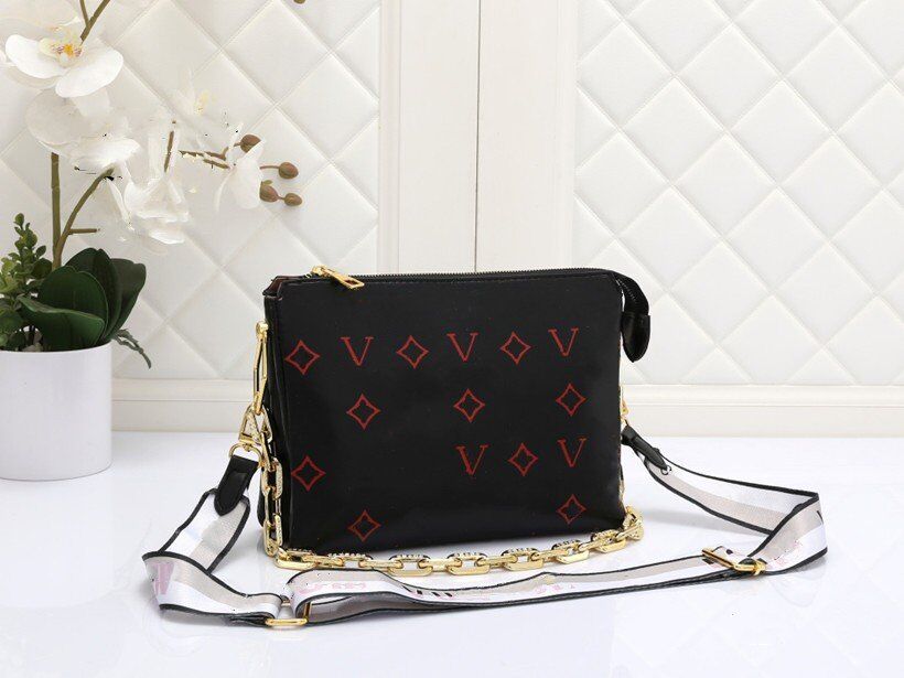 

HH 2022 Leather Coussin Bags WOC Chain Bag Women Luxury Fashion Designer Bags Women's Clutches Classic High Quality Girls Hand Shoulder Crossbody Bagss M57790, Add shipping fee