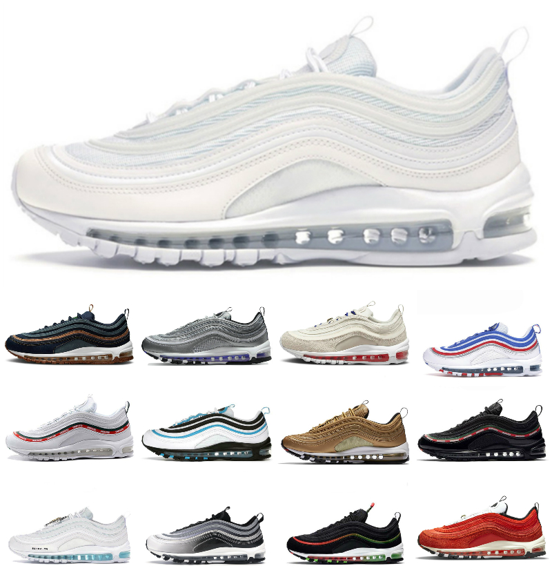 

2022 Undefeated Mens Running shoes Mschf Lil Nas Satan Luke inri jesus Metallic Gold Silver Bullet Triple black white University Red Sean Wotherspoon Women Sneakers, Bubble package bag