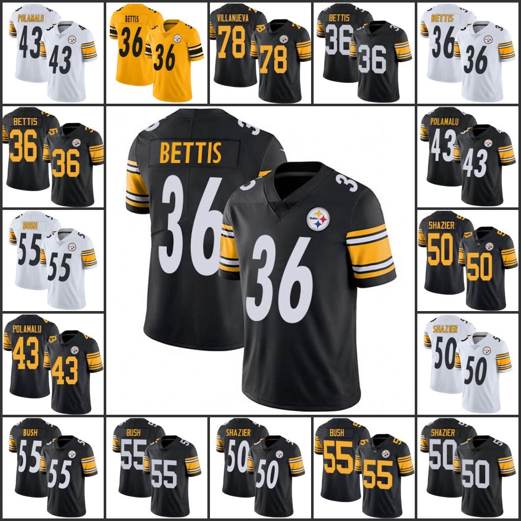 

Pittsburgh''Steelers''Men #36 Jerome Bettis 43 Troy Polamalu 50 Ryan Shazier 55 Devin Bush Women Youth Limited Jersey, 12