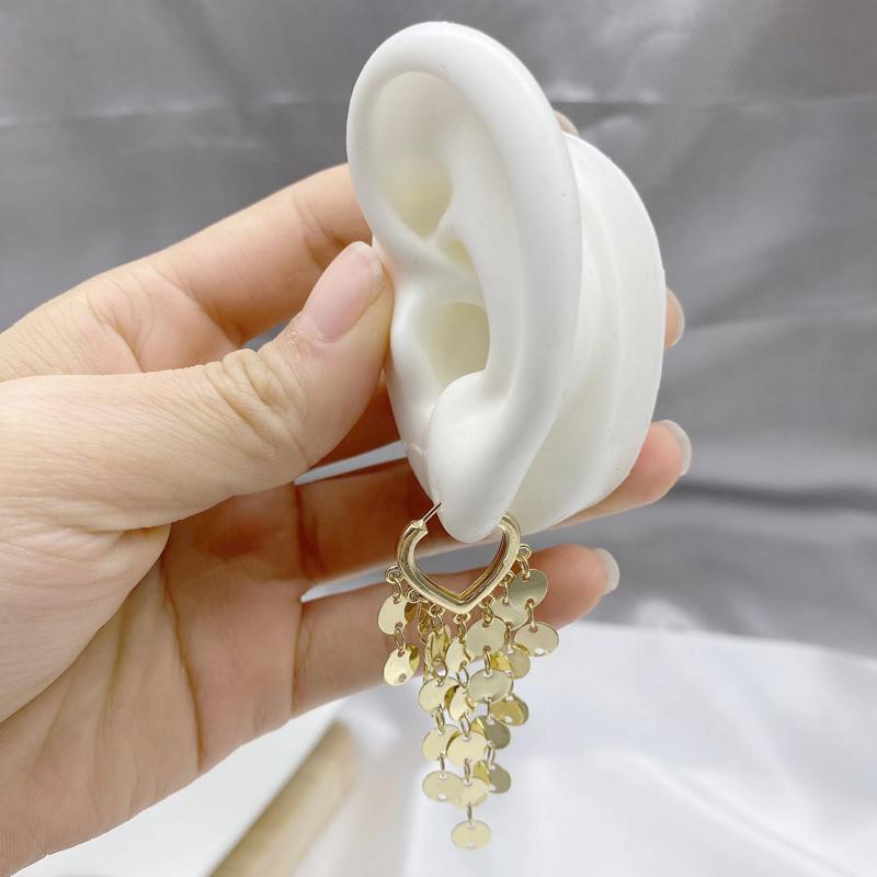 

Hoop & Huggie 5PAIRS/LOT Girlfriend Jewel Gift Valentine Christmas Bling Beads Heart Circle Drop EarringsHoop