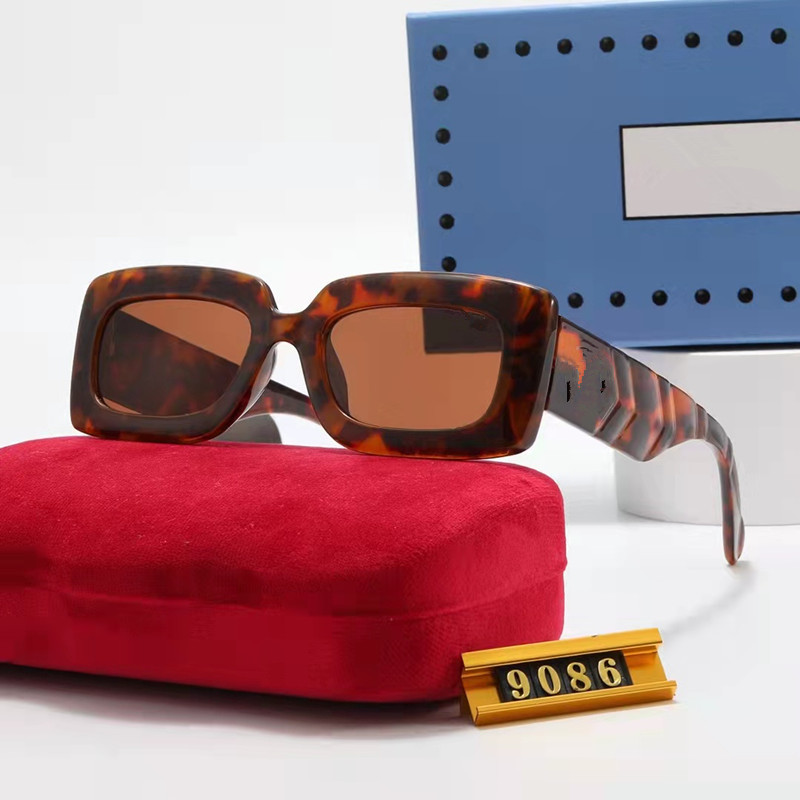 

9086 Fashion Designer Sunglasses Goggle Beach Sun Glasses For Man Woman 6 Color Optional Good Quality