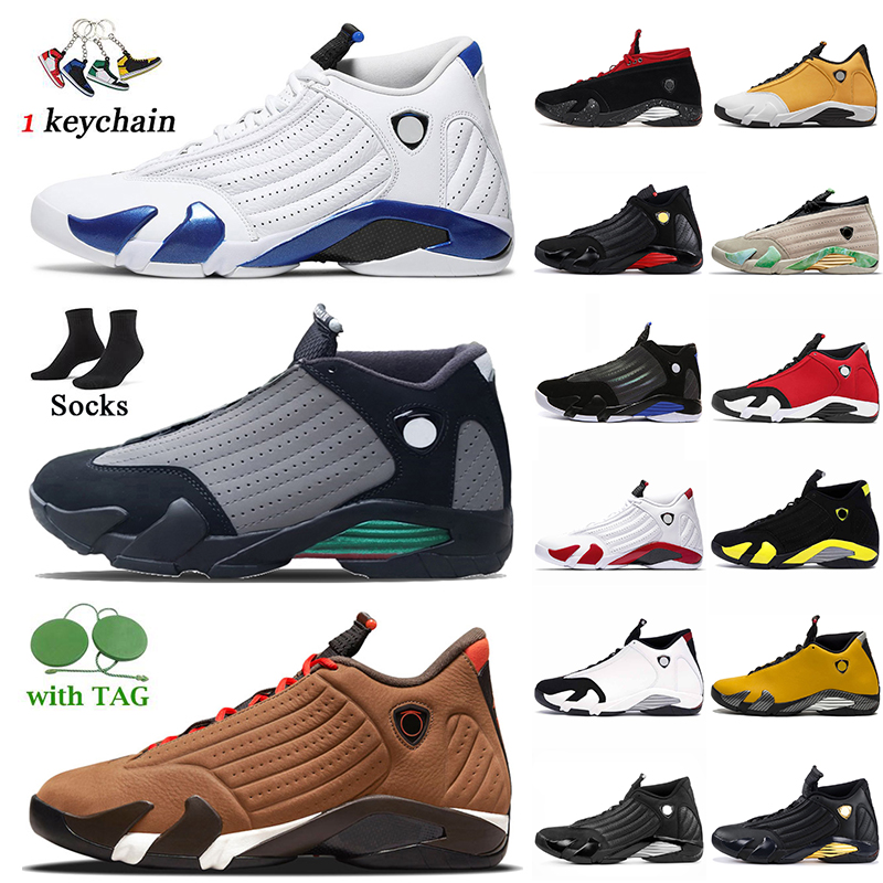 

Jumpman 14s Particle Grey Jordens 14 Mens Basketball Shoes With Socks Jorden14s Alternate Thunder Ginger Hyper Royal SPM White SE Black Gym Red Trainers Men Sneakers, B23 alternate thunder
