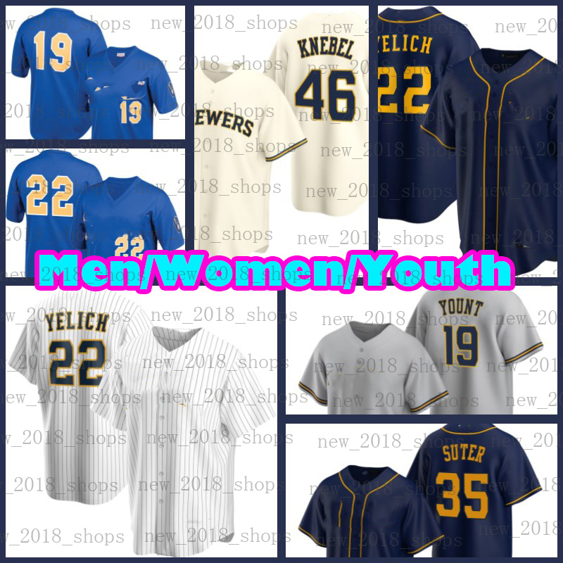 

Milwaukee Christian Yelich Lorenzo Cain Ryan Braun Robin Yount Kolten Wong Brandon Woodruff Jersey Rowdy Tellez Baseball Keston Hiura Luis Justin Smoak Eric Sogard, Custom cool base men jersey