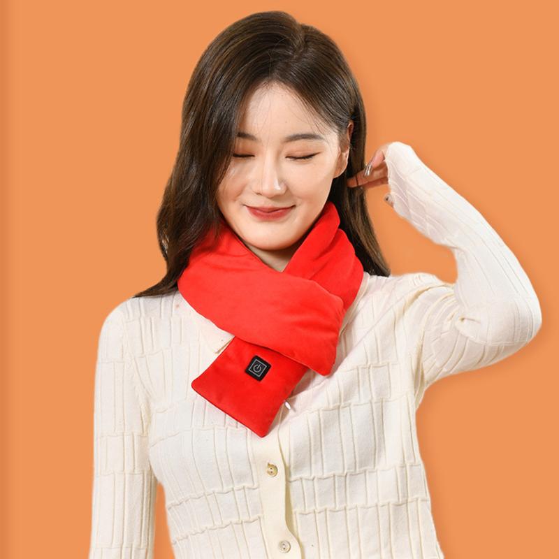 

Bandanas Winter Scarf USB Electric Heating 3 Modes Unisex Warmer Ski Scarves Outdoor Neck Camping Supplies