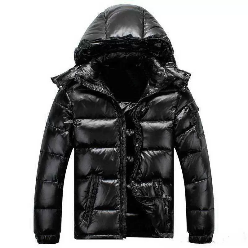 

2023 Mens Designer Luxury Classic Winter Men Jackets Women Down Fashion Hip Hop Cap Pattern Print Coats Outdoor Warm Casual Coat Parkas Monclair Puffer, Matte black