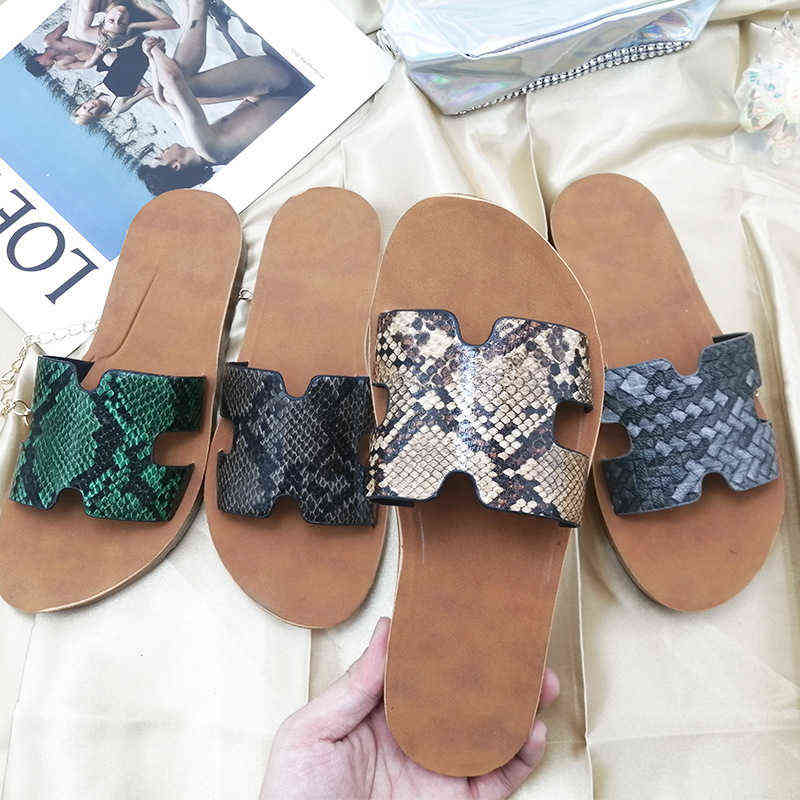 

Water Pine Slippers Women's Large Flower Leopard Print Flash Rhinestone h Home Leisure with Note, A1