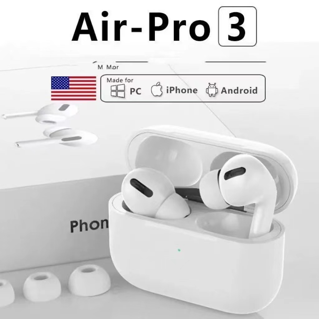 

New Airpods 3 Airpods Pro Air Pods 1 2 Gen Push Headphone Accessories Pop up Wireless Earphone fidget Soft Silicone Case airpod 2 3 Candy Headphones Cover with Strap, White