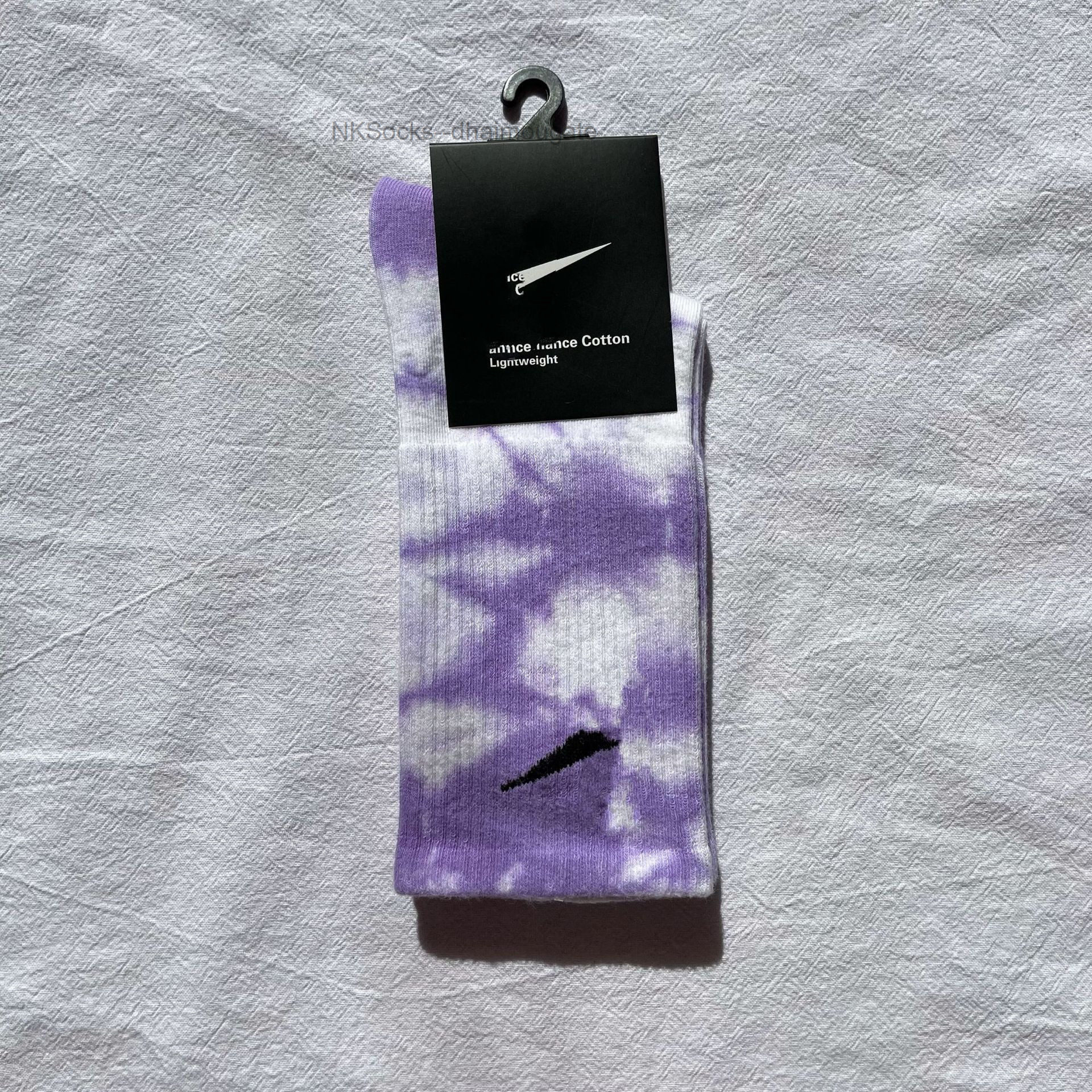 

Fashion Classic Men's Socks Hook Brand Cotton Tie Dyed Long Tube Street Couple Middle Moisture Absorption Sock Men Women Luxury Medium Sportsocks Qcie, Nk deep blue