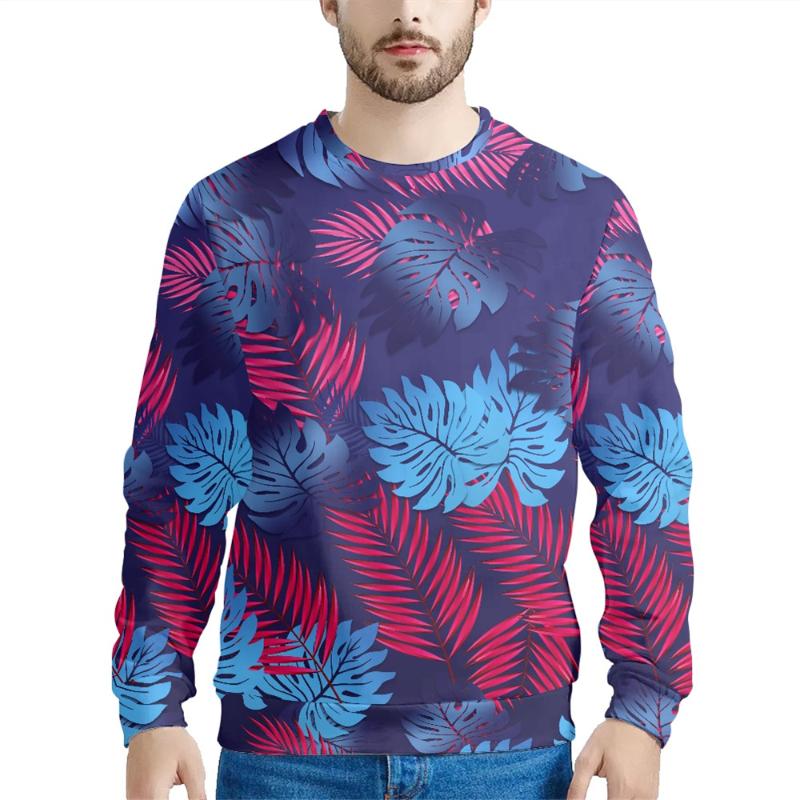 

Men' Sweaters Wholesale Autumn O-neck Pullover Hoodie Polynesian Tribal Samoa Traditional Floral Printed Elegant Special SweatshirtMen, Wmy22050922z73m