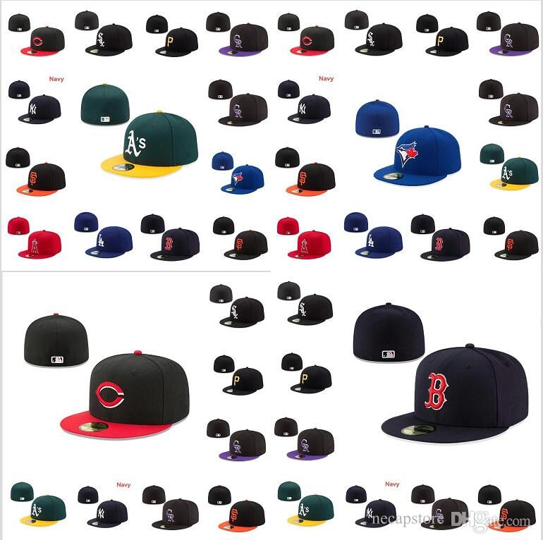 

One Piece lovelove Men's Baseball Fitted Hat Mix Order Size Black Red Green Purple Color Full Closed Cap