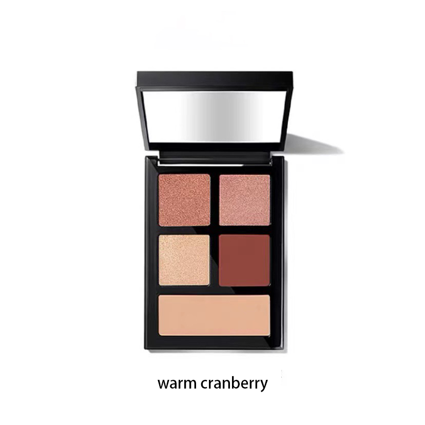Brand The Essential Multicolor Eye Shadow Palette 5 Colors Into The Sunset Warm Cranberry High Quality