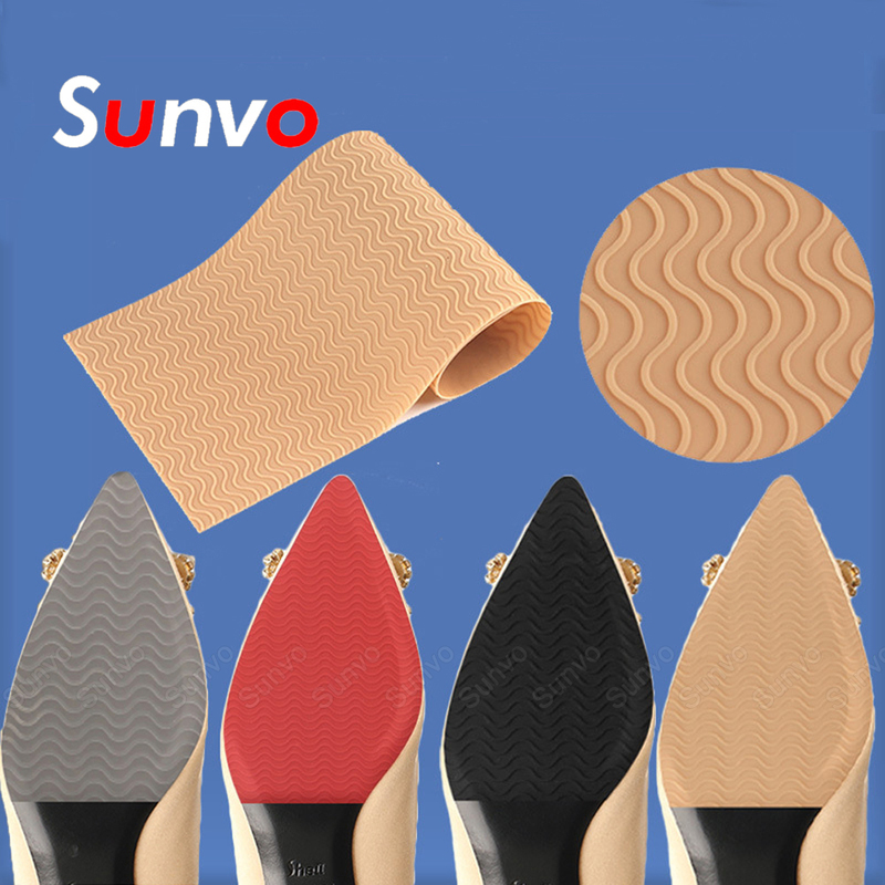 

Sunvo Shoe Sole Protector Anti Slip Replacement Rubber Soles Outsoles for Shoes Repair Mat High Heels Self Adhesive Bottom Sheet 220610