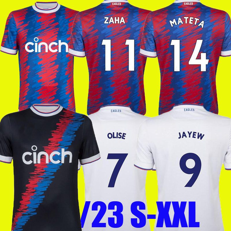 

22 23 EZE MILIVOJEVIC ZAHA Mens Soccer Jerseys Mateta BENTEKE SCHLUPP MATETA J.AYEW GALLAGHER Home Away 3rd Olise Football Shirt 2022 2023 EDOUARD crystal palaceS