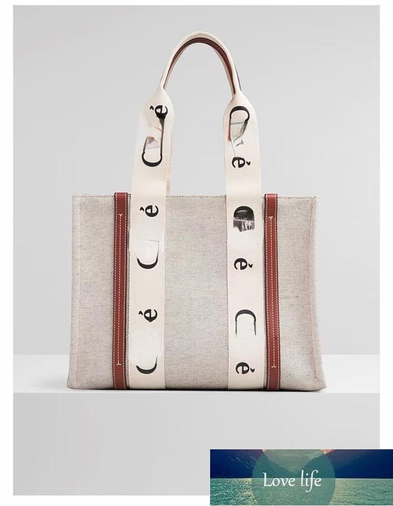 

Casual All-Match Shopping Bags Female Letter Print Stripe Evening Bags Large Capacity Tote Canvas Japanese Handbag, Black