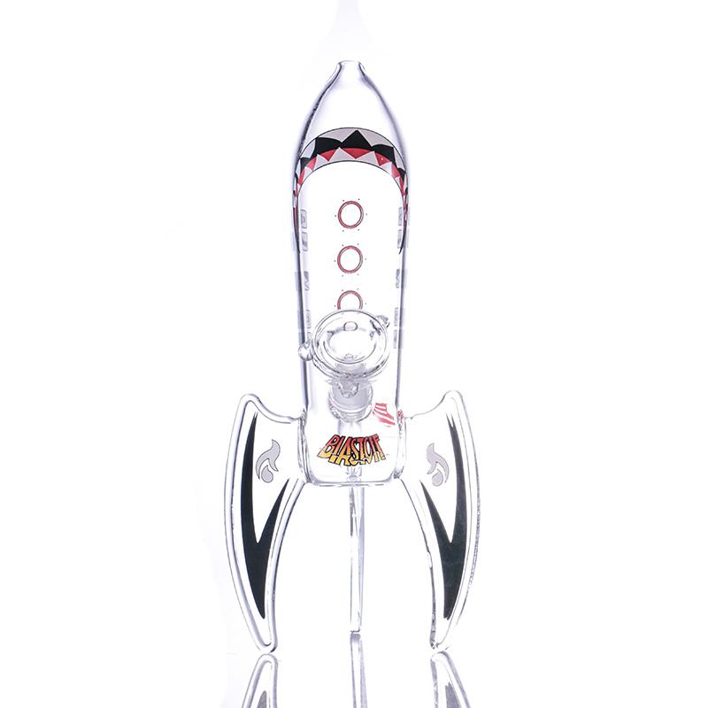 

Hookahs Rocket cylinder style glass bong mini bongs with downstem percolator and 14mm bowl smoking bongs set