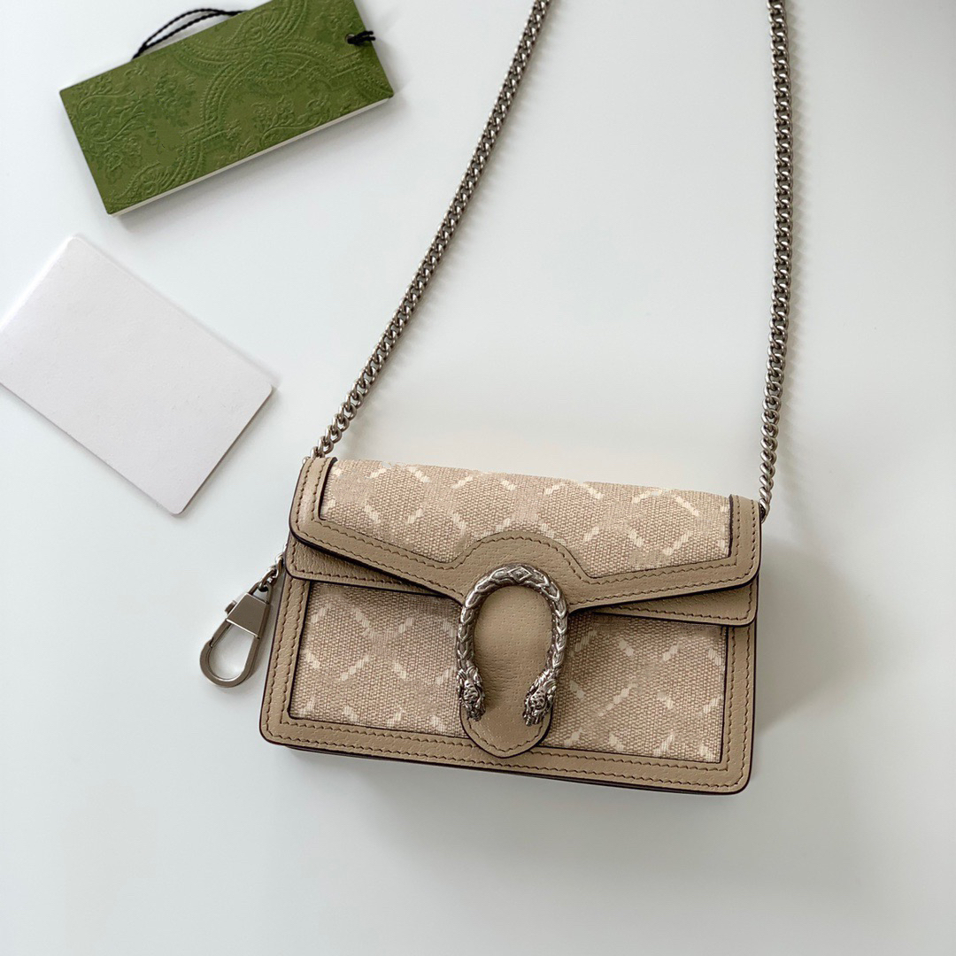 

Oat Milk Beige and White Super Mini Bag Inside with Key Chain Accessories Designer Tiny Lady Phone Purse