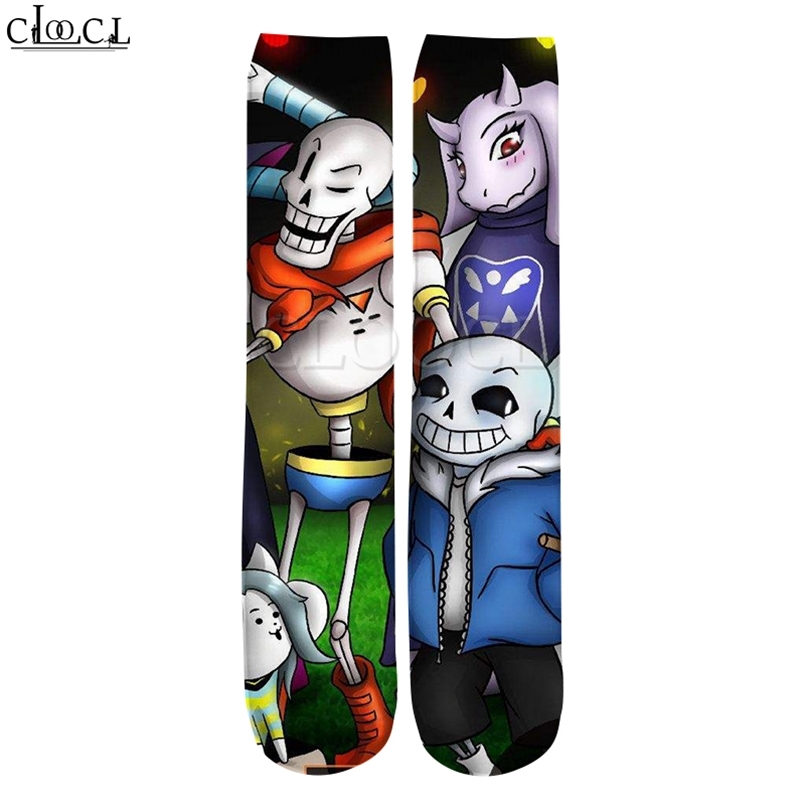 

Drop Fashion Mens 3D Printed Socks Game Undertale Men Women Casual Straight Socks 220617, Socks 6