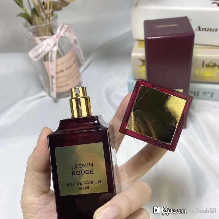 

High Quality Brand Perfume Women Man Perfume Charm Fragrances Spray Rose Prick Fleur De Portofino Jasmin Rouge Soleil Neige 50ml EAU Parfum Fast Free Delivery