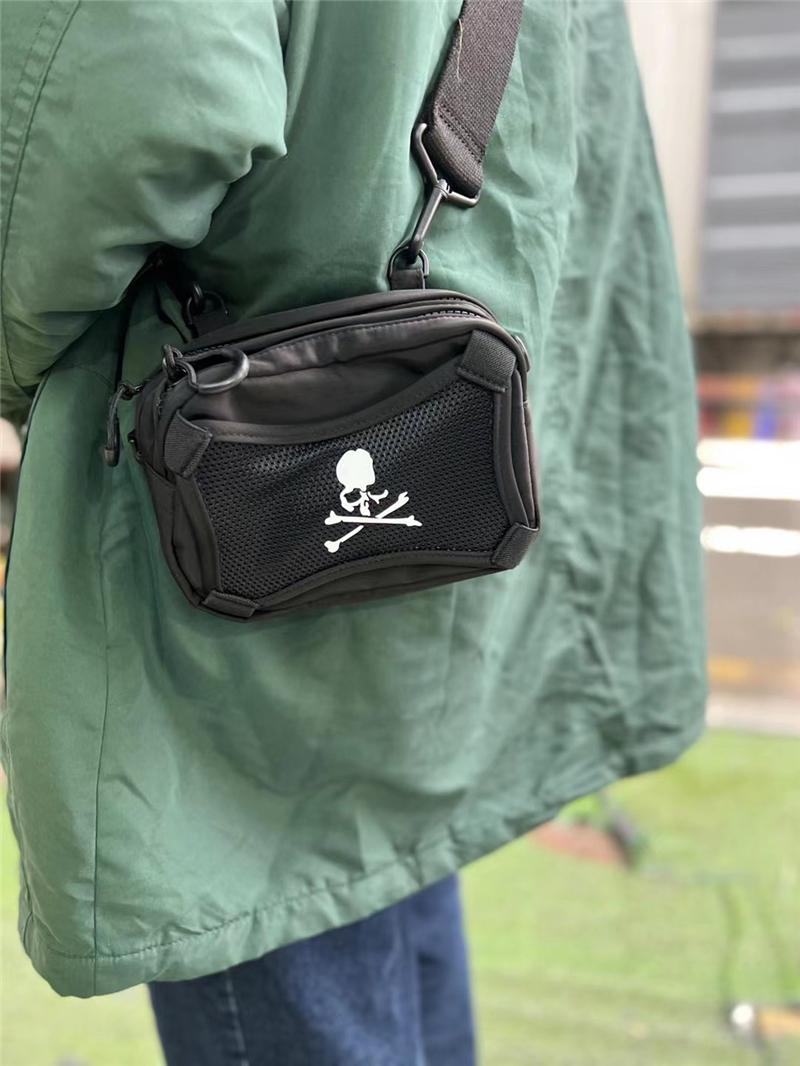 

Waist Bags Mastermind Fanny Pack Mesh World Satchel Crossbody Bag 1:1 High Quality Inside Patch Backpack, Black