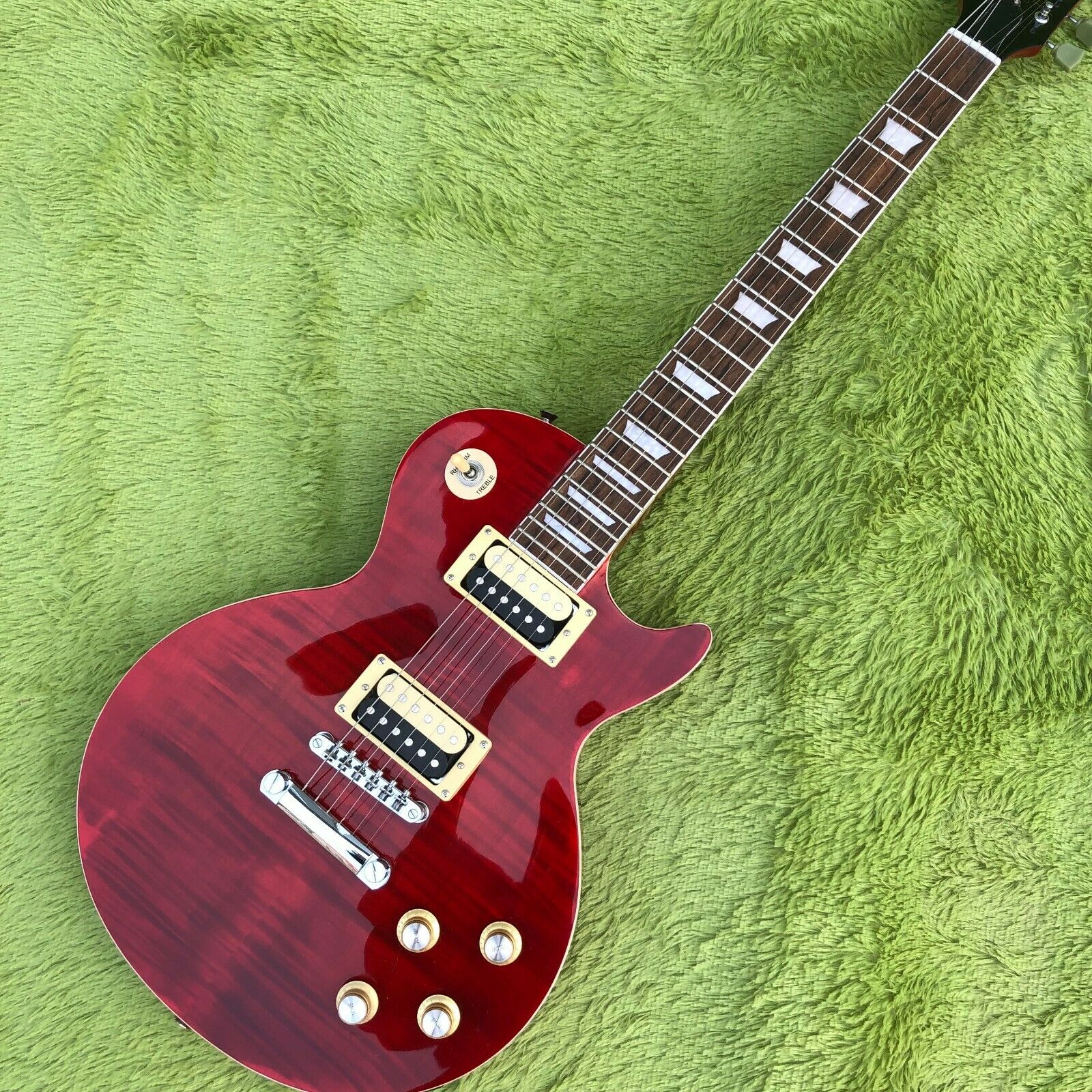 DIY Brand New High Quality Red 6 String Standard Electric Guitar
