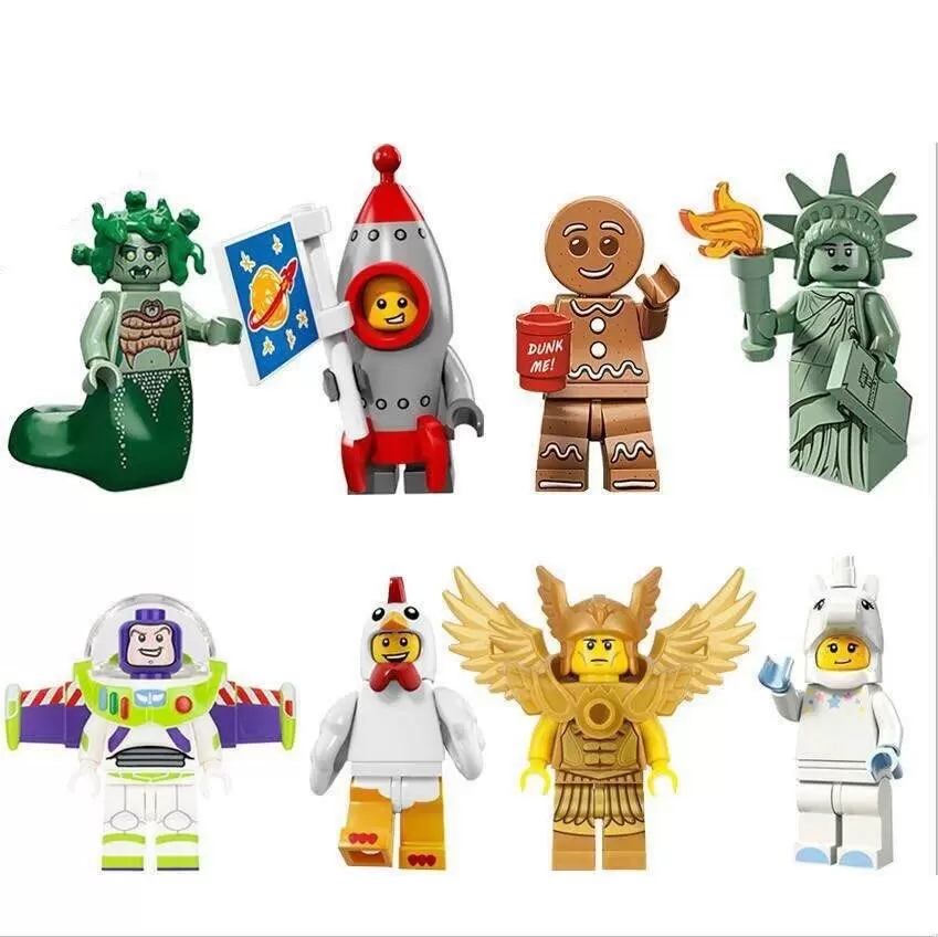 

Mini Minifig Brick Building Blocks Gift Toys Children
