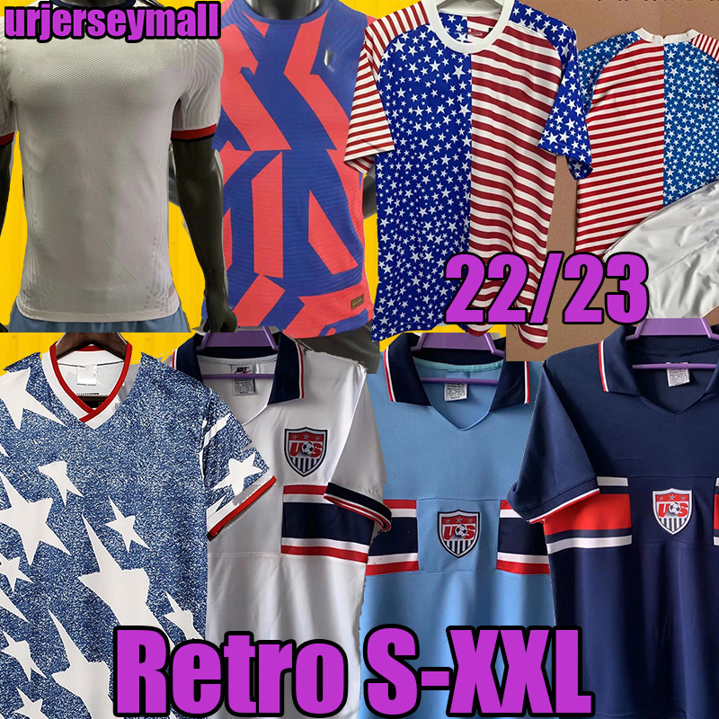 

player version USAS 2021 2022 PULISIC MCKENNIE 1994 Soccer Jerseys AARONSON MUSAH UsAs RAPINOE MORGAN LLOYD Football Shirt LLETGET MEN KIDS KITS 21 22 short sleeve, Kids home