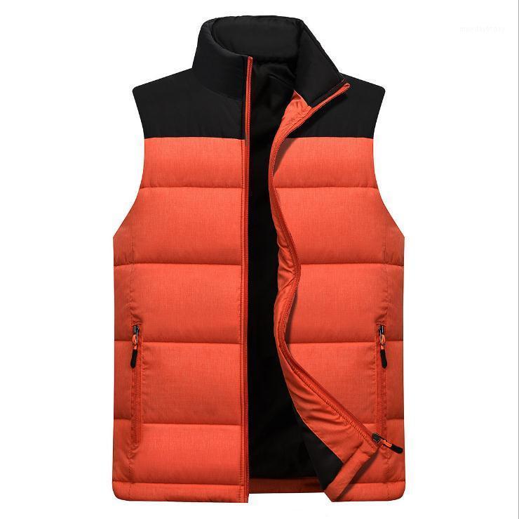 

Men's Vests Patchwork Mens Vest Jackets Sleeveless Winter Warm Homme Casual Thicken Waistcoat Chalecos Para Hombre J3568, Dark grey