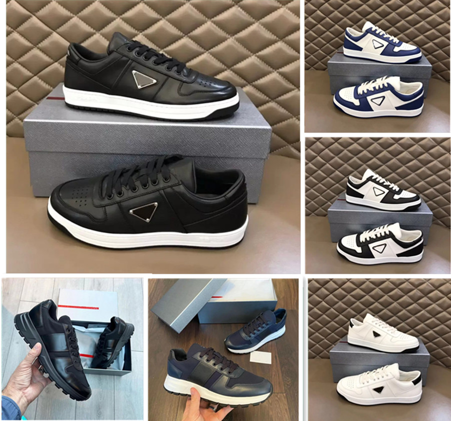 

Top Quality PRAX 1 Sneakers Shoes For Men Re-Nylon Sports Chunky Rubber Lug Sole Trainers Italy Brands Men's Casual Walking EU38-46.with box