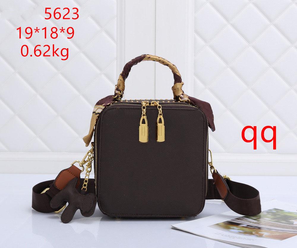 

ZZ Women tote Handbag with ribbon Crossbody Designer Shoulder Bags Leather Luxurys Coin Purse ladies printing grid zipper mini small square bag Handbags wallet, Customize