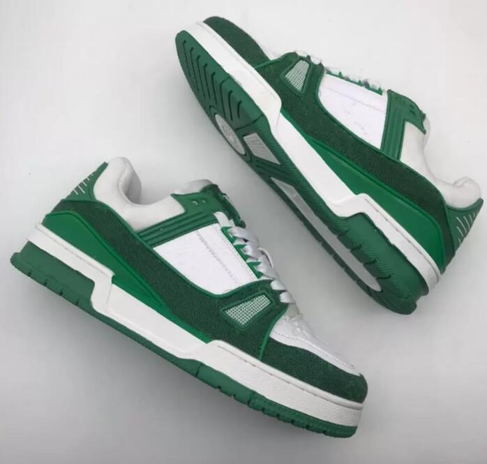 

Luxury Men Women Casual Flat Shoes Fashion Designer Low Lace-Up Outdoor Comfortable Wear-Resisting Sneakers Trainers 36-44, #1