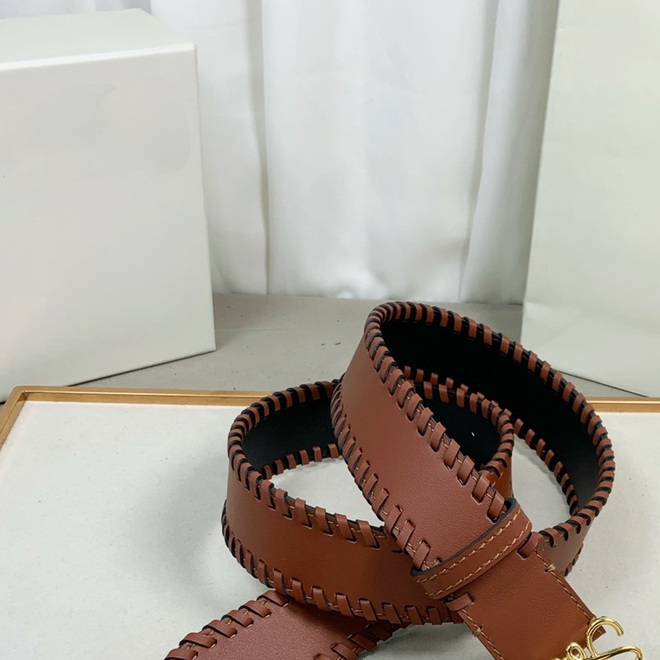 

Madrid brand LOF WE lady belts unisex couple width 40 MM genuine calfskin Titanium steel belt buckle official replica counter quality belt premium gifts, With box