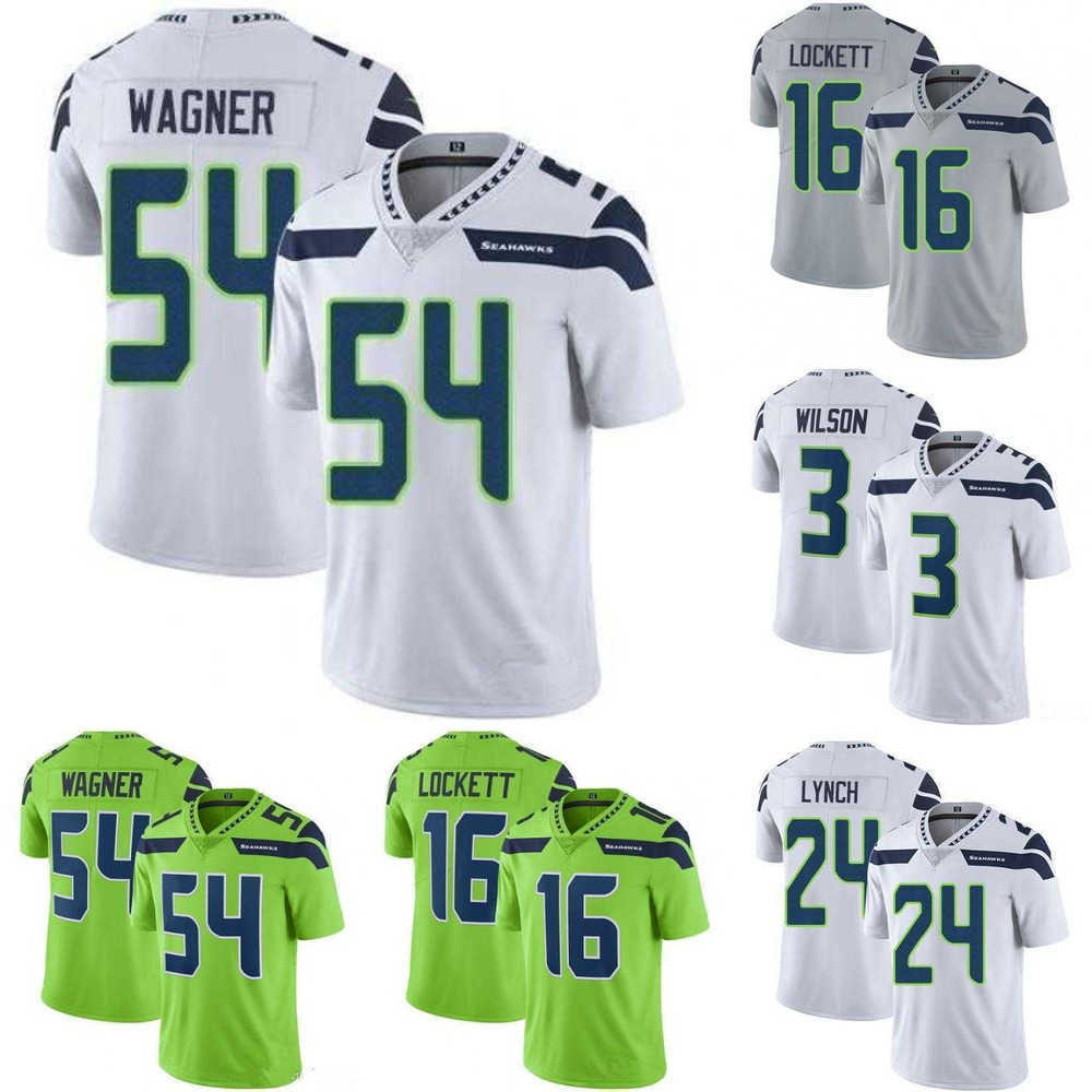 

Football Jerseys Men Women youth Seattle''Seahawks''Jersey 3 Russell Wilson Marshawn Lynch 16 Tyler Lockett 54 Bobby Wagner, Color