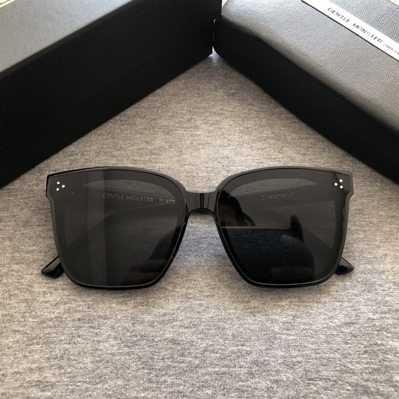 

2020 GM Brand Sunglasses Classic Women Gentle Monster Flat Lens Sun glasses Vintage Lady Brand Designer Sunglasses Dreamer 172365