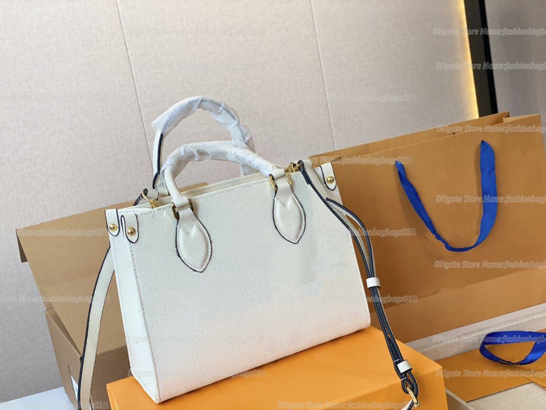 

ONTHEGO handbag designer bags ladies leatherpurse luxury shoulder bag big wallet clutch high quality shopping handbags