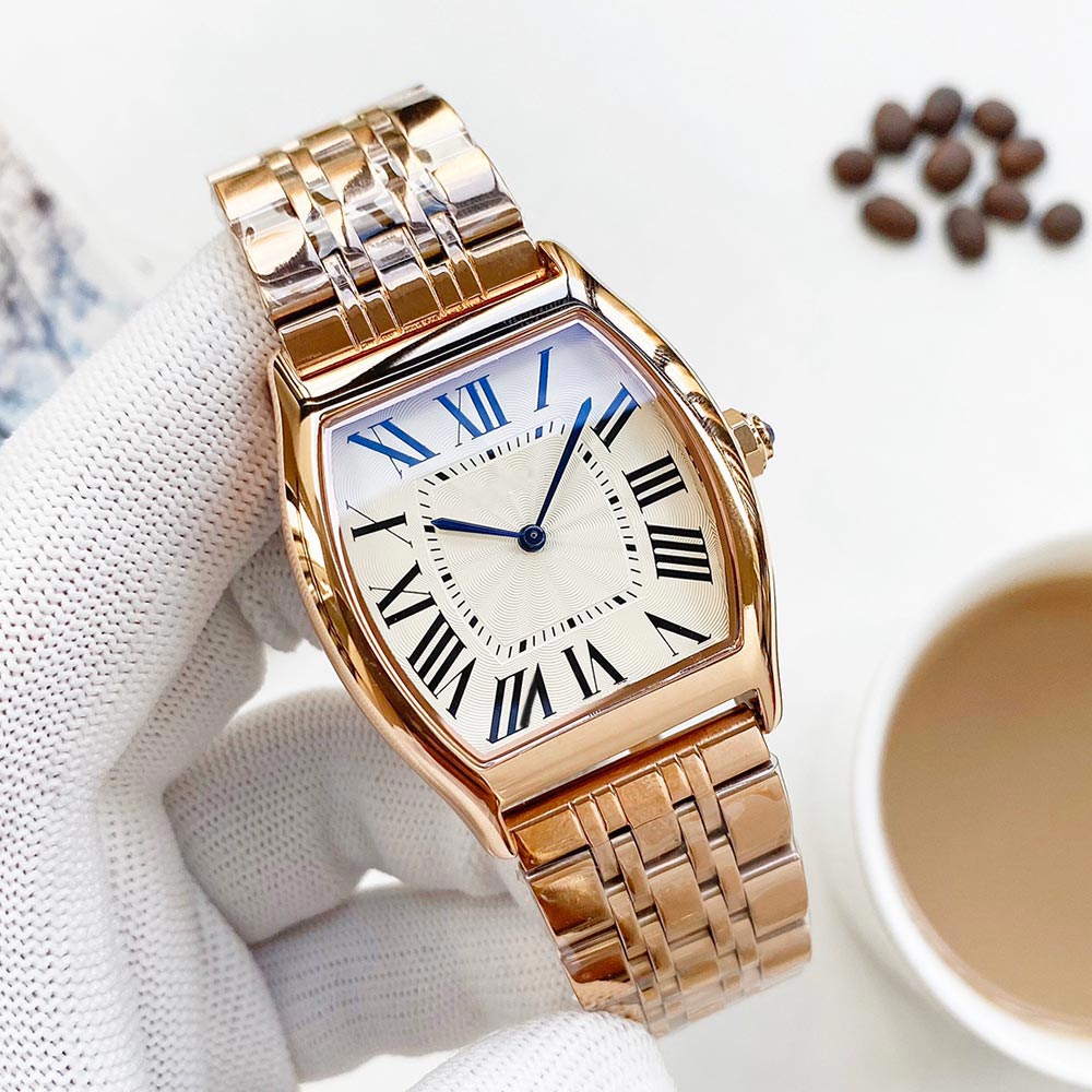 

Mens Watch Automatic Mechanical Watches 37MM Ladies Wristwatch Super Mineral Surface Stainless Steel Watchband Montre de Luxe, Without drill-1