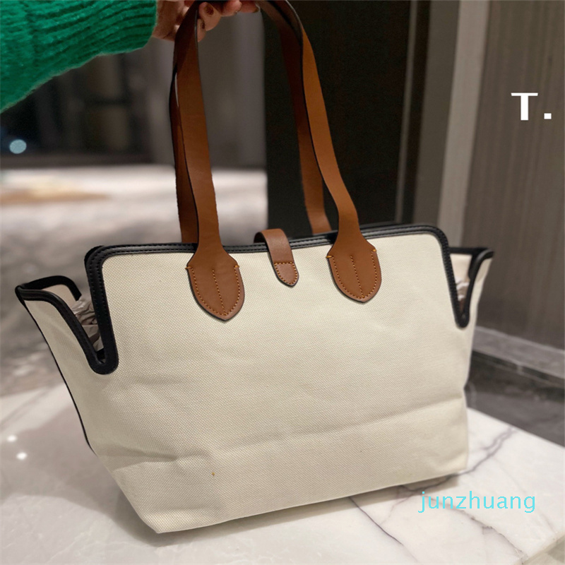 

2022 Shopping Bag Women Handbag Purse Deformation Shoulder Leather Strap Large Capacity Canvas Beach Purses Fashion Letters Zipper Wallet, A box