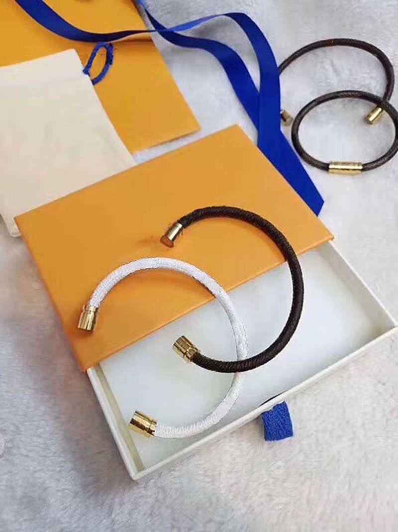 Women Men Bracelet Charm Bracelets Fashion Unisex Jewelry Free Size High Quality Magnetic Buckle Gold with Leather Jewelrys Wristband 5-image-747477708